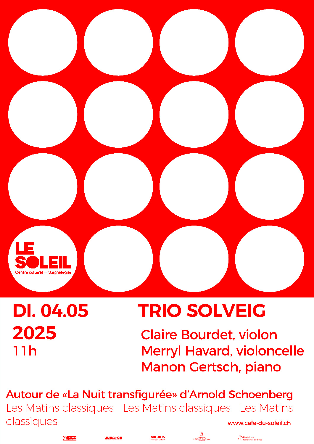 Matin classique: trio solveig